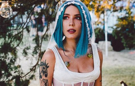 are halsey boobs fake